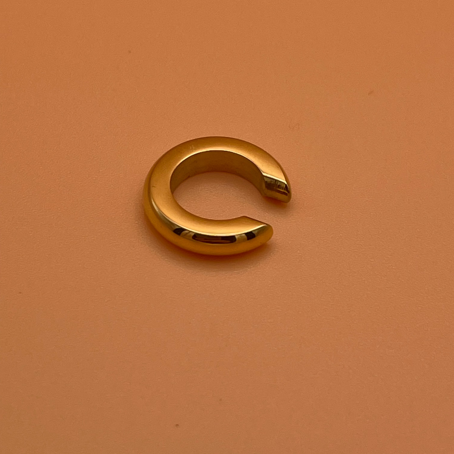 The Cier - 18k Gold Plated Stainless Steel Ear Cuff
